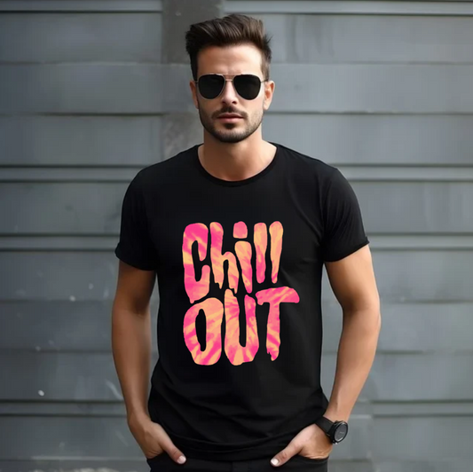 Chill Out Printed T- Shirt