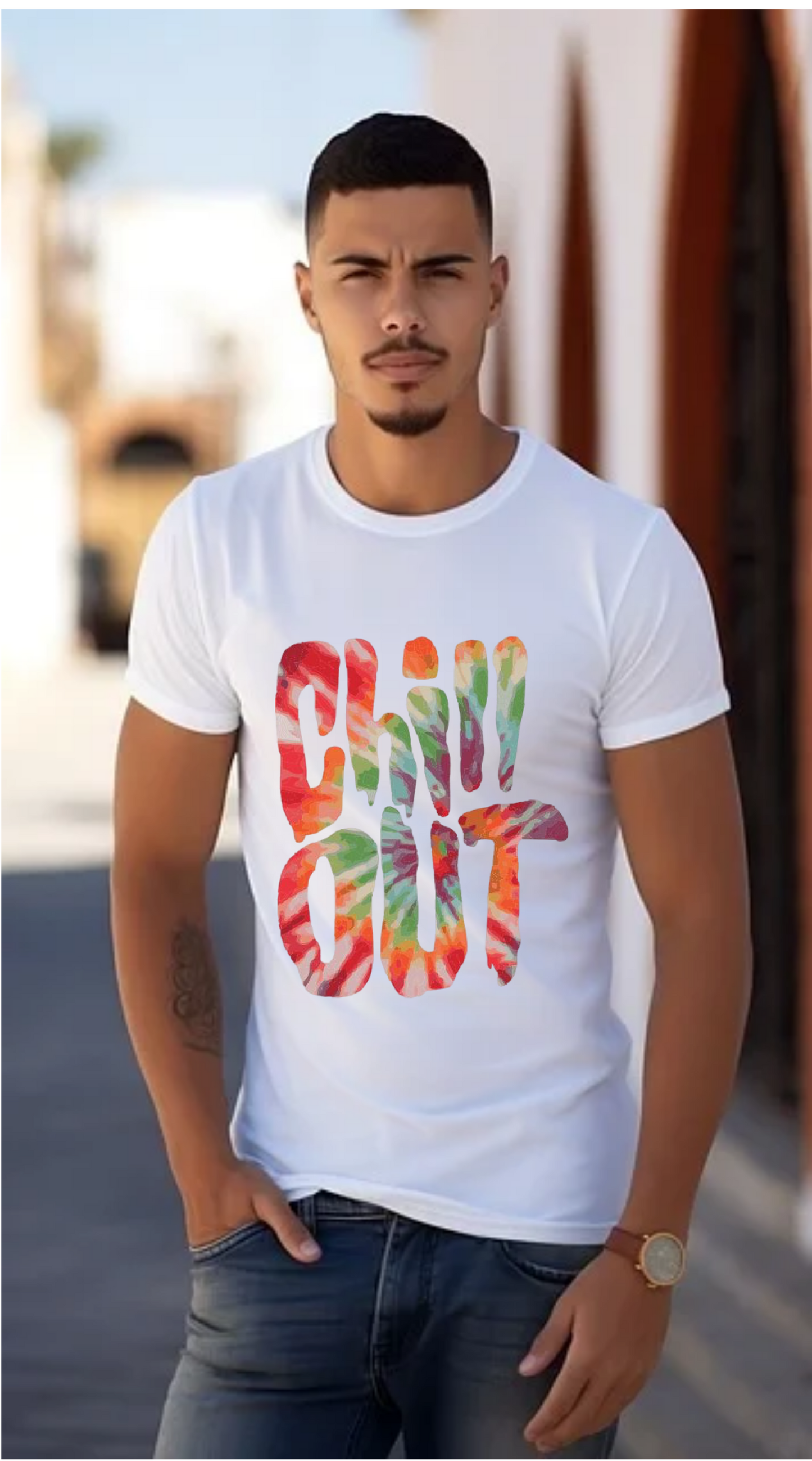 Chill Out Printed T- Shirt