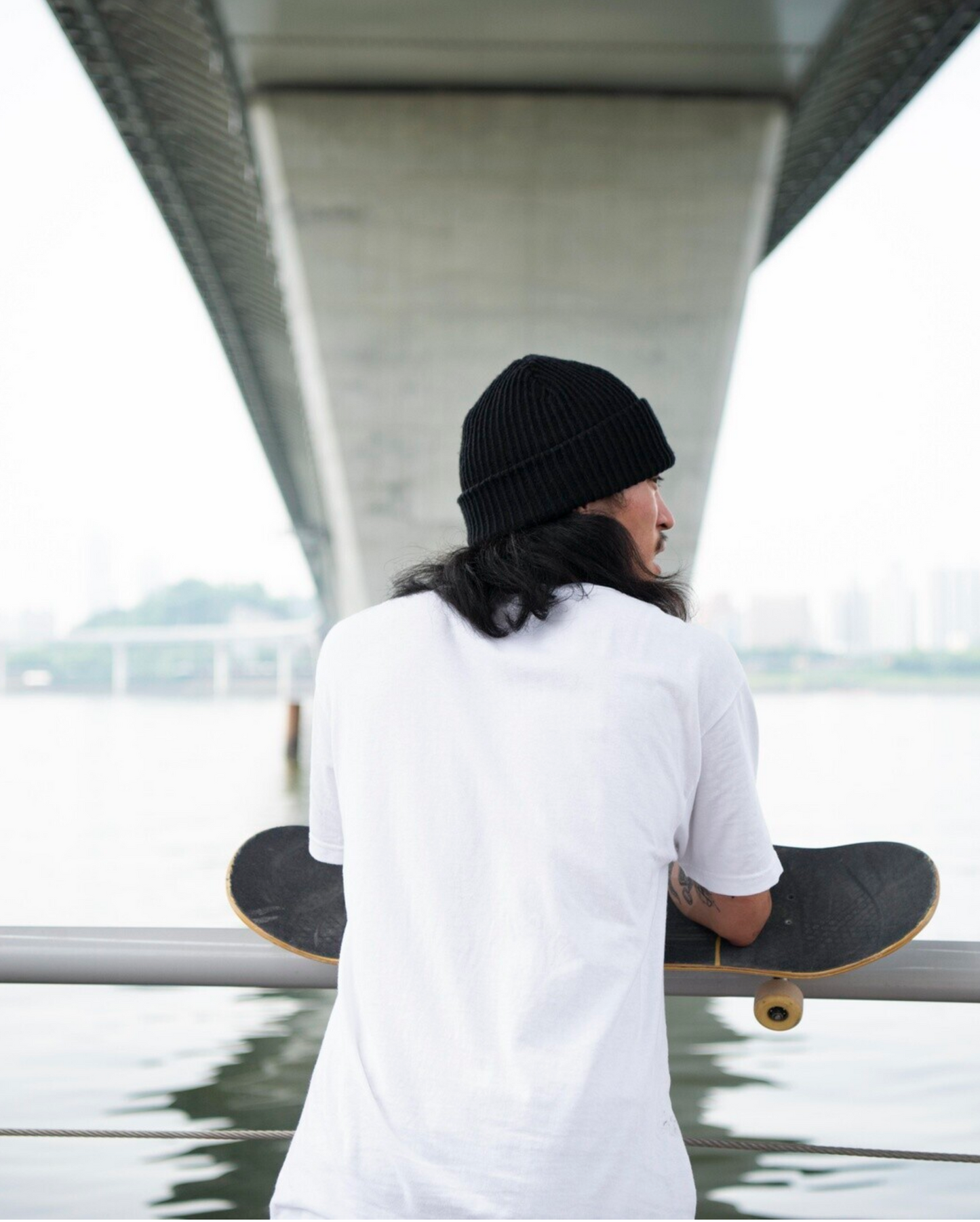 Oversized Men's Cotton T-Shirt White