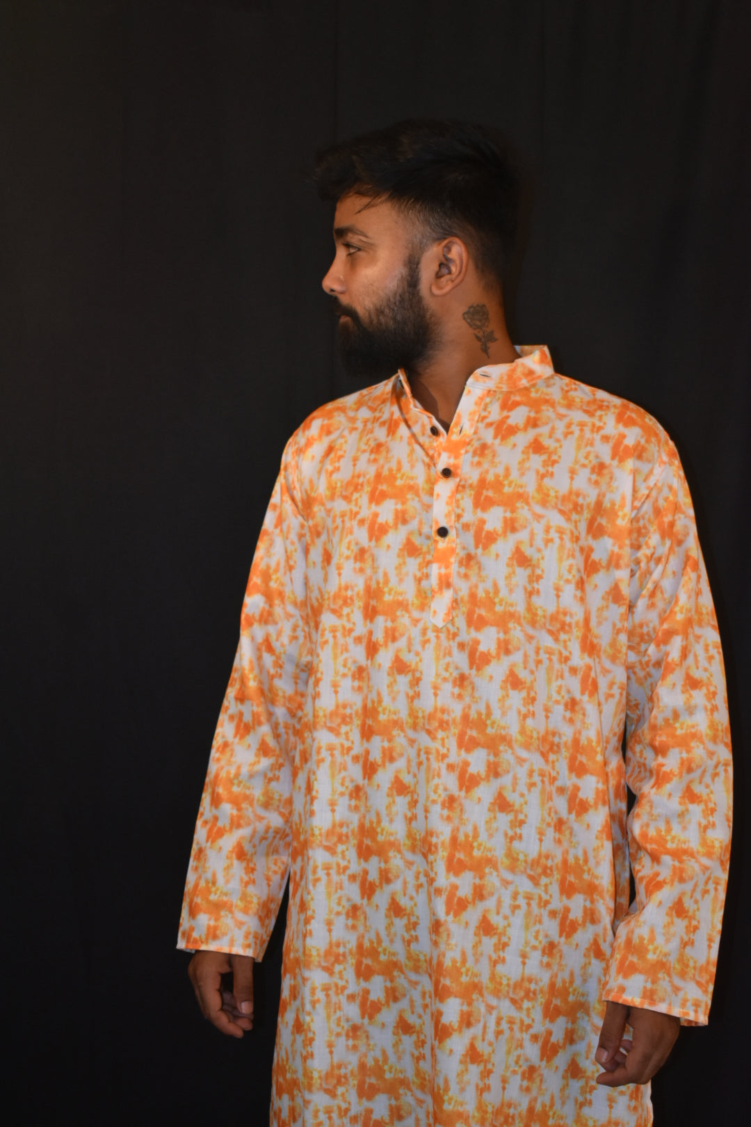 Cotton Printed  Kurta for Men