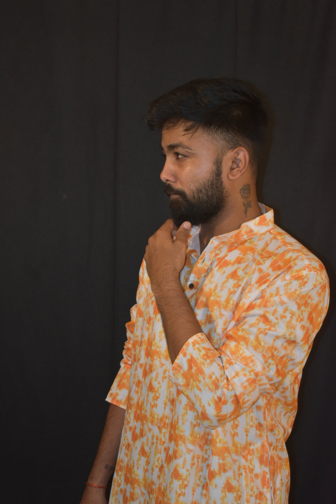 Cotton Printed  Kurta for Men